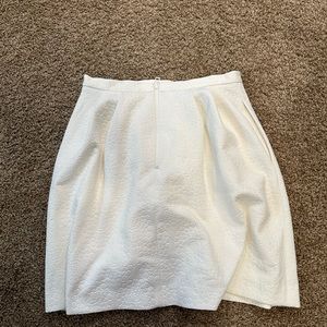 Pink tartan white skirt